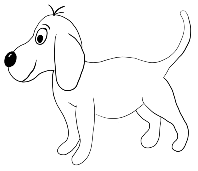 Datei:CA Hund sw.png
