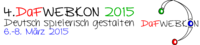 Logo der DaFWEBKON 2015