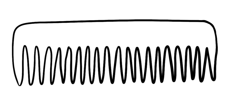 Datei:CA Kamm sw.png